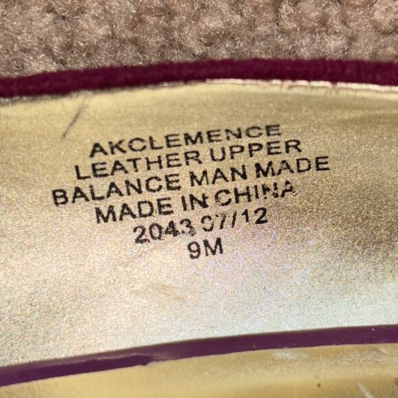 Ann Klein Clemence iFlex Magenta Suede Pumps Heels 9 - Picture 5 of 11